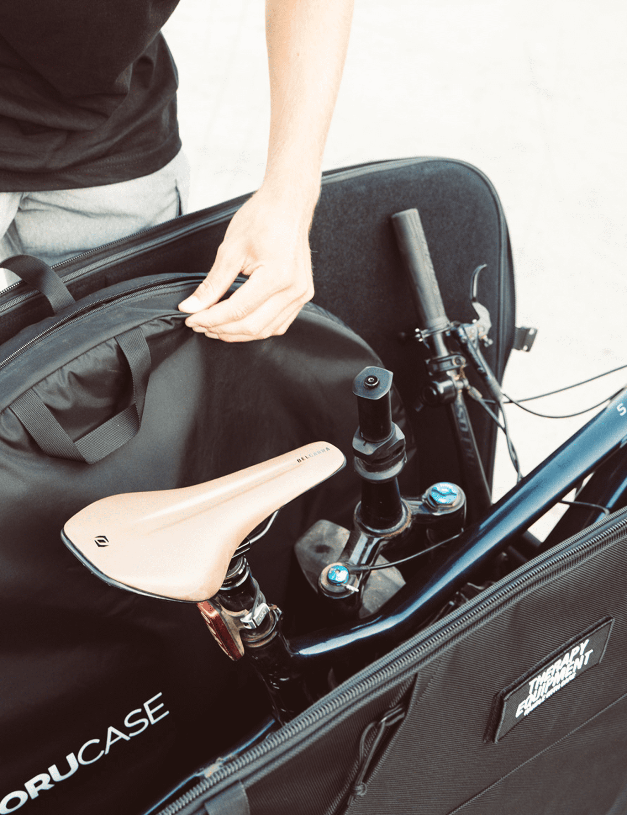 B2 Bike Travel Case + Frame Protection Kit Bundle   - Orucase