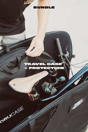 B2 Bike Travel Case + Frame Protection Kit Bundle - Orucase