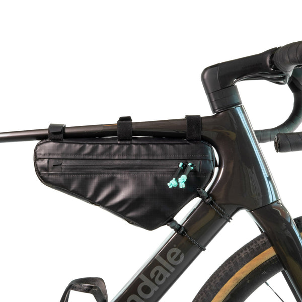 ORUCASE オルケース ミニ フレームパックブラック Orucase - Mini Framebag - For Road and Gravel Adventure Cycling