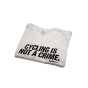 Cycling Is Not a Crime T-Shirt T-Shirt 4.3 OZ CREW NECK T-SHIRT - Orucase